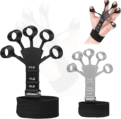 The Gripster wrist exerciser strengthener finger extension bands
